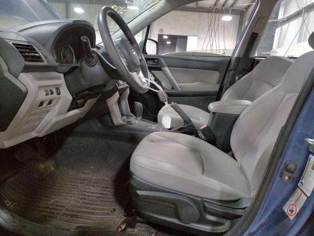 JF2SJABC8JH425506 - 2018 SUBARU FORESTER 2.5I BLUE photo 7