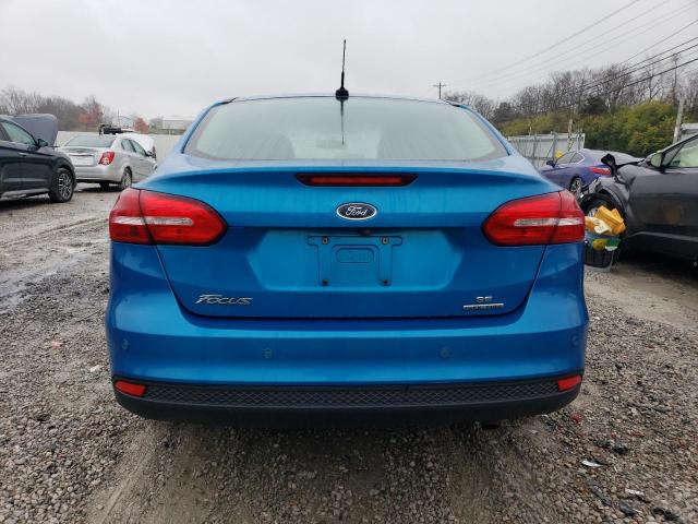 1FADP3F27GL251541 - 2016 FORD FOCUS SE BLUE photo 6