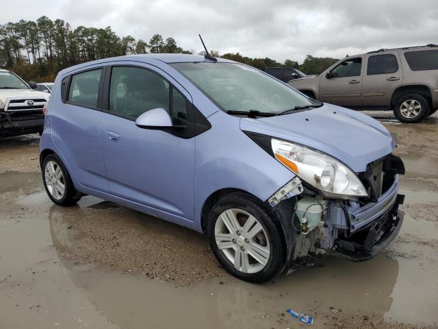 KL8CD6S97EC469987 - 2014 CHEVROLET SPARK 1LT BLUE photo 4