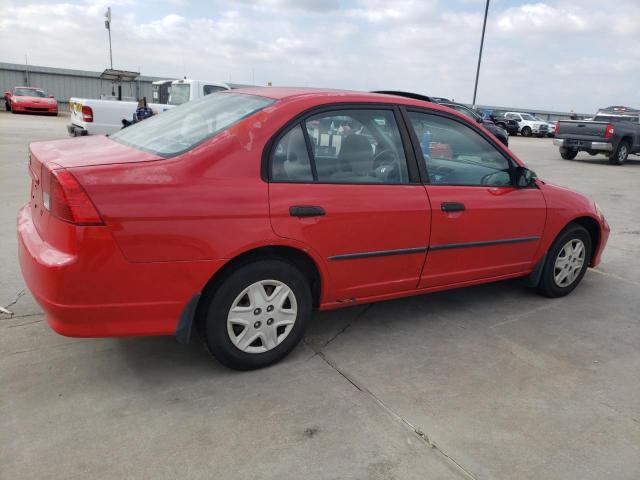 1HGES16305L005410 - 2000 HONDA CIVIC DX VP Qırmızı foto 3