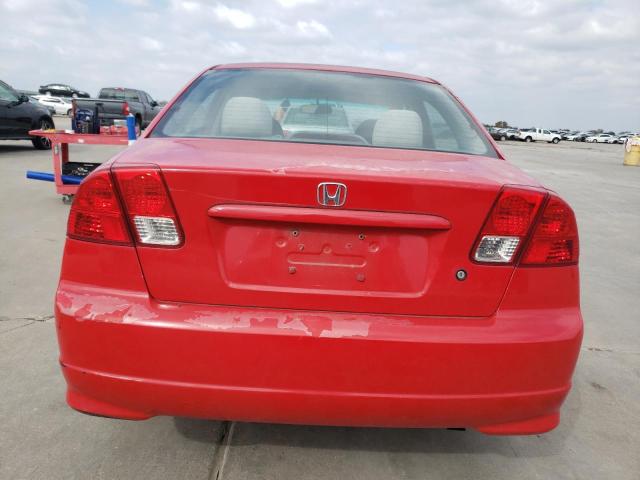 1HGES16305L005410 - 2000 HONDA CIVIC DX VP Qırmızı foto 6