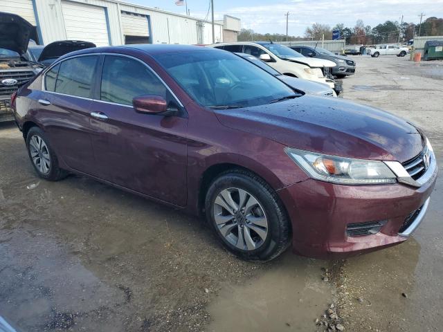 1HGCR2F38FA236710 - 2015 HONDA ACCORD SED LX BURGUNDY photo 4