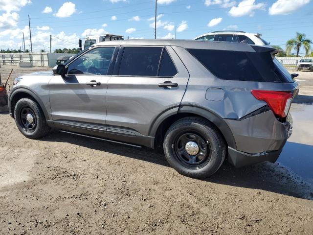 1FM5K8AB5PGA18456 - 2023 FORD EXPLORER POLICE INTERCEPTOR GRAY photo 2