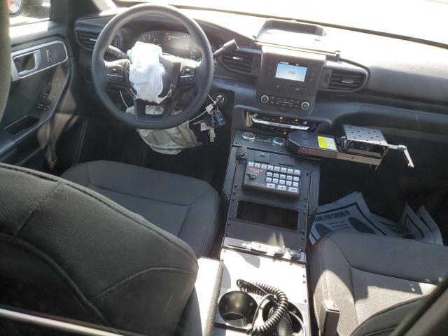1FM5K8AB5PGA18456 - 2023 FORD EXPLORER POLICE INTERCEPTOR GRAY photo 8