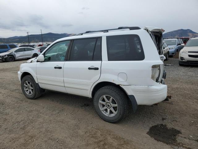 2HKYF18504H546068 - 2004 HONDA PILOT EXL WHITE photo 2