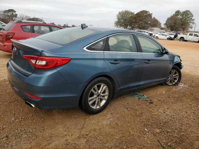 5NPE24AF4FH182209 - 2015 HYUNDAI SONATA SE BLUE photo 3