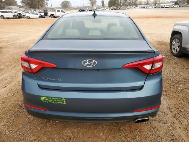 5NPE24AF4FH182209 - 2015 HYUNDAI SONATA SE BLUE photo 6