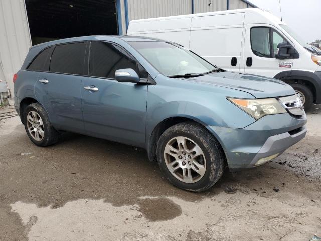 2HNYD28238H507307 - 2008 ACURA MDX BLUE photo 4