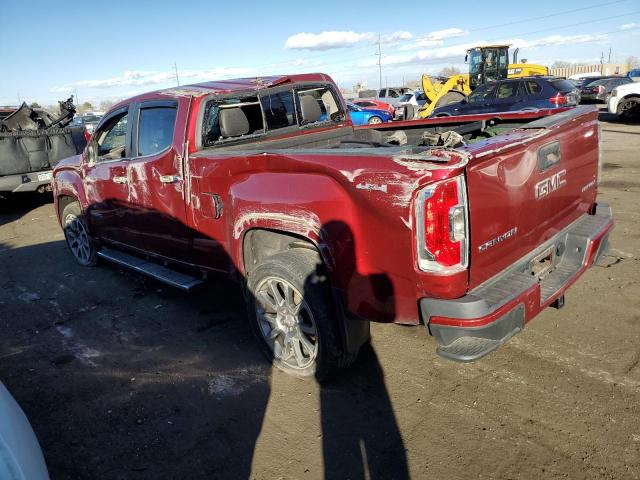 1GTG6EEN8J1108070 - 2018 GMC CANYON DENALI BURGUNDY photo 2