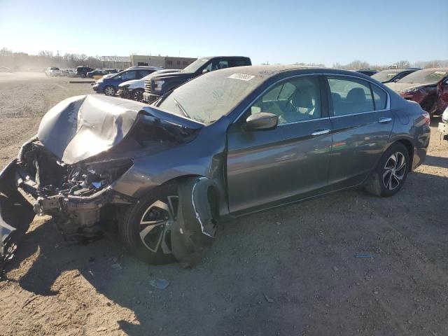 1HGCR2F31HA247213 - 2017 HONDA ACCORD LX GRAY photo 1