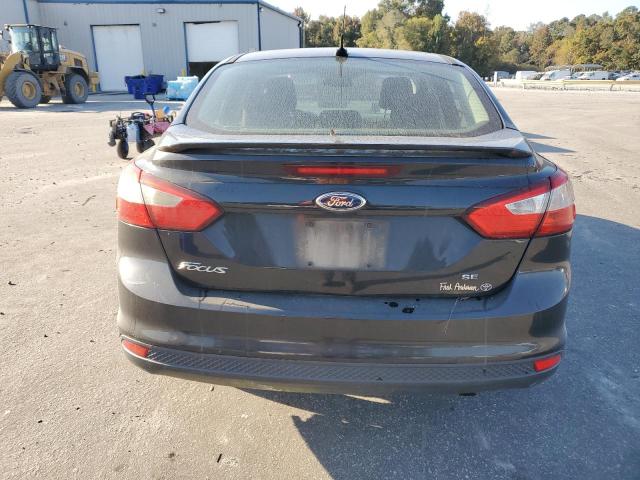 1FAHP3F28CL166347 - 2012 FORD FOCUS SE BLACK photo 6