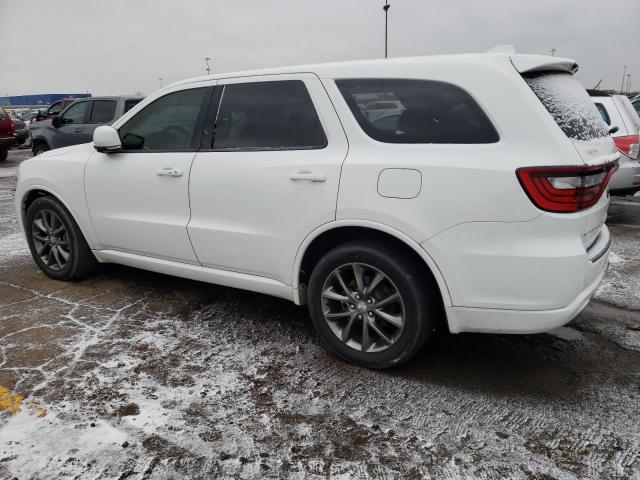 1C4RDHDG2HC638505 - 2017 DODGE DURANGO GT WHITE photo 2