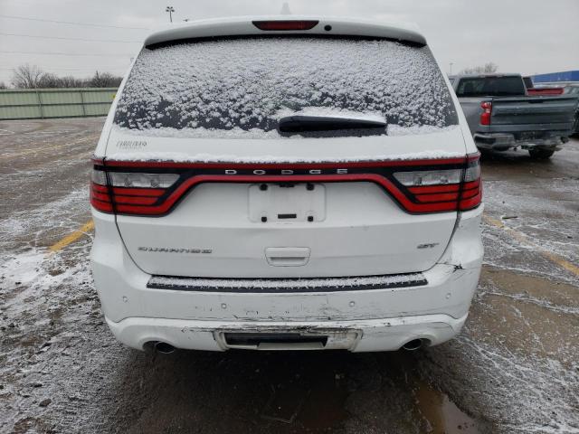 1C4RDHDG2HC638505 - 2017 DODGE DURANGO GT WHITE photo 6