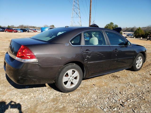 2G1WT57N391208089 - 2009 CHEVROLET IMPALA 1LT CHARCOAL photo 3