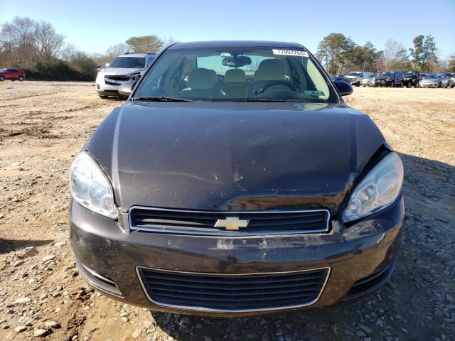 2G1WT57N391208089 - 2009 CHEVROLET IMPALA 1LT CHARCOAL photo 5