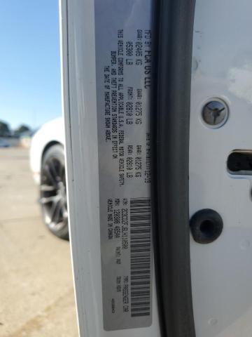 2C3CDZFJ6LH110500 - 2020 DODGE CHALLENGER R/T SCAT PACK WHITE photo 12