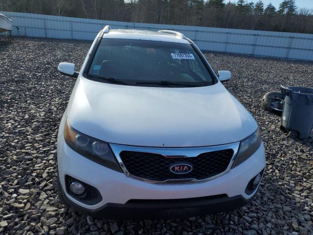 5XYKUCA10BG089197 - 2011 KIA SORENTO EX WHITE photo 5