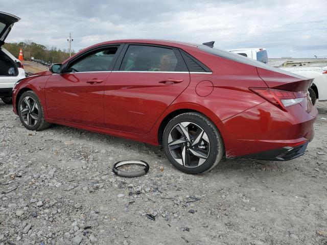 KMHLP4AG4PU560050 - 2023 HYUNDAI ELANTRA LIMITED RED photo 2