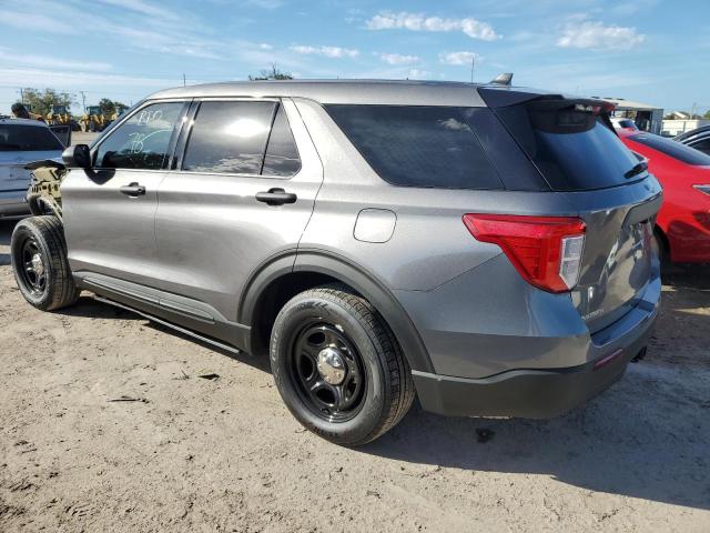 1FM5K8AB8PGA18449 - 2023 FORD EXPLORER POLICE INTERCEPTOR Сұр фото 2