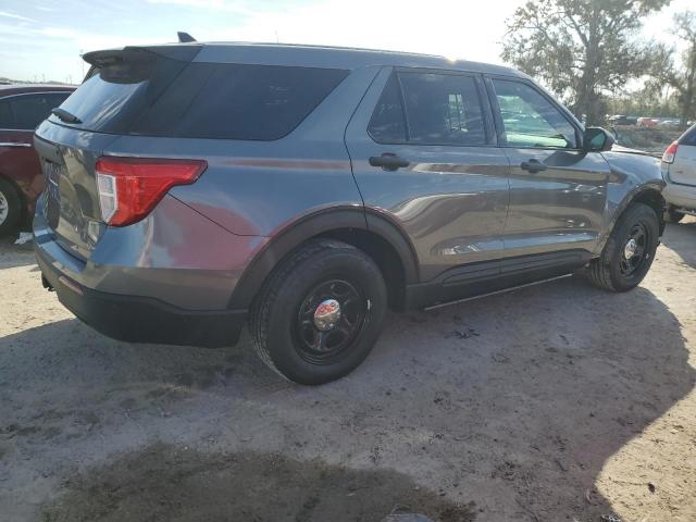1FM5K8AB8PGA18449 - 2023 FORD EXPLORER POLICE INTERCEPTOR Сұр фото 3