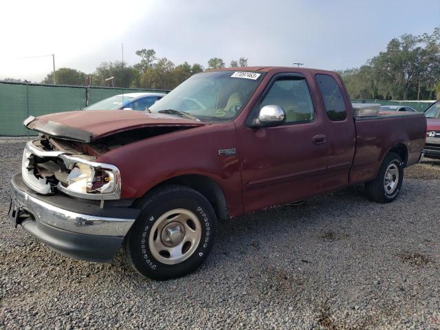 2FTZX1726XCA95232 - 1999 FORD F150 MAROON photo 1