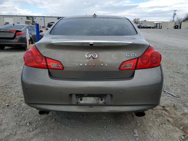 JN1CV6AR6BM404787 - 2011 INFINITI G37 GRAY photo 6