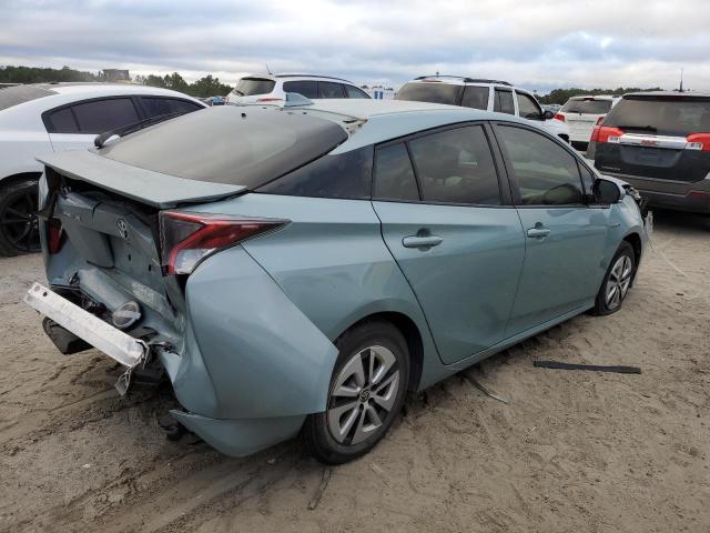 JTDKARFU7G3021036 - 2016 TOYOTA PRIUS TURQUOISE photo 3