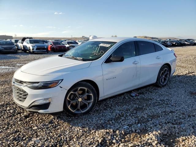 1G1ZG5ST8KF207641 - 2019 CHEVROLET MALIBU RS WHITE photo 1