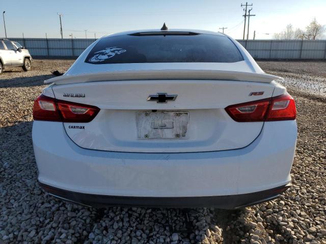 1G1ZG5ST8KF207641 - 2019 CHEVROLET MALIBU RS WHITE photo 6