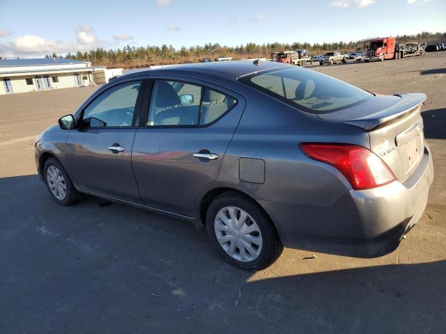 3N1CN7AP8HL839124 - 2017 NISSAN VERSA S GRAY photo 2