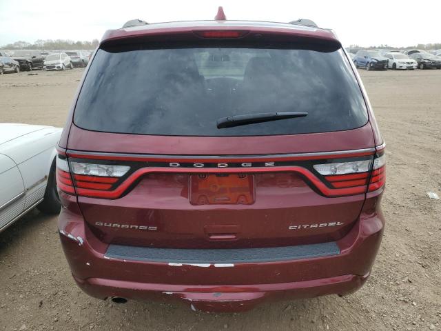 1C4RDHEG7GC315158 - 2016 DODGE DURANGO CITADEL BURGUNDY photo 6