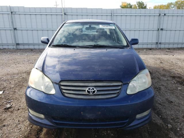 1NXBR32E74Z247972 - 2004 TOYOTA COROLLA CE BLUE photo 5