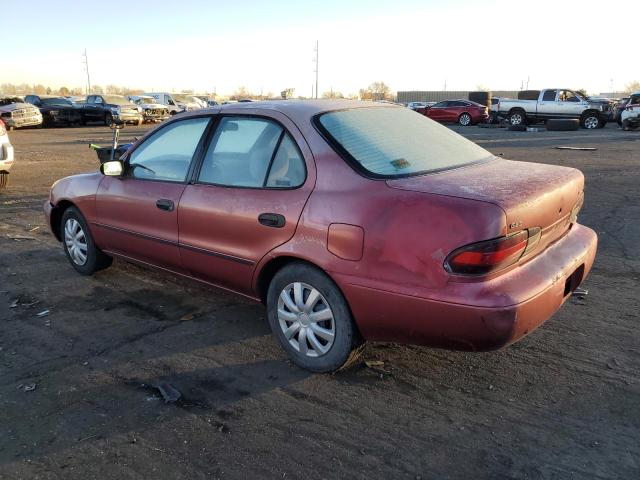 1Y1SK5265VZ401673 - 1995 GEO PRIZM BASE BURGUNDY photo 2