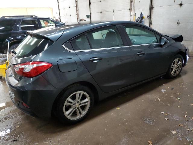 3G1BE6SM0HS520676 - 2017 CHEVROLET CRUZE LT GRAY photo 3