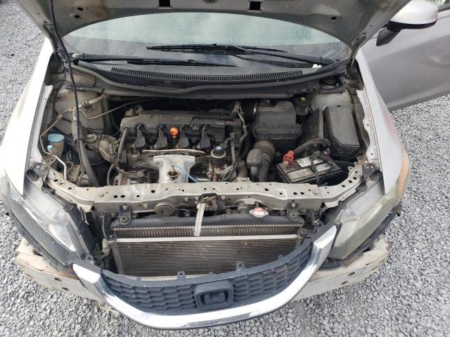 2HGFB2F54DH300453 - 2013 HONDA CIVIC LX SILVER photo 11