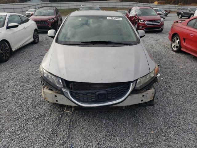 2HGFB2F54DH300453 - 2013 HONDA CIVIC LX SILVER photo 5