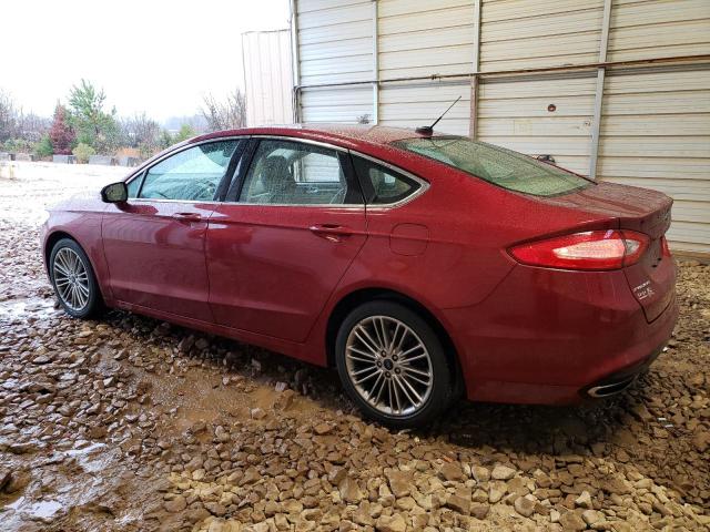 3FA6P0H93GR129598 - 2016 FORD FUSION SE RED photo 2