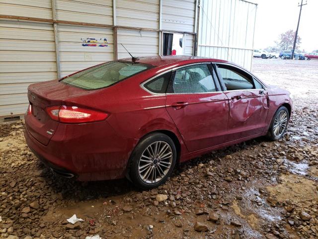 3FA6P0H93GR129598 - 2016 FORD FUSION SE RED photo 3