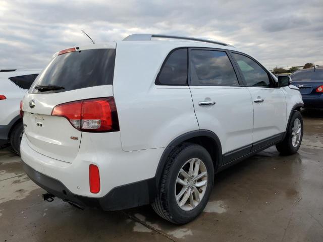 5XYKT4A66FG659147 - 2015 KIA SORENTO LX WHITE photo 3