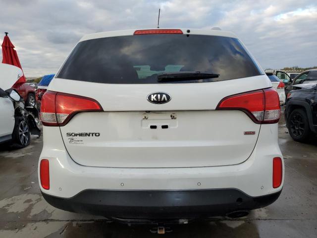 5XYKT4A66FG659147 - 2015 KIA SORENTO LX WHITE photo 6