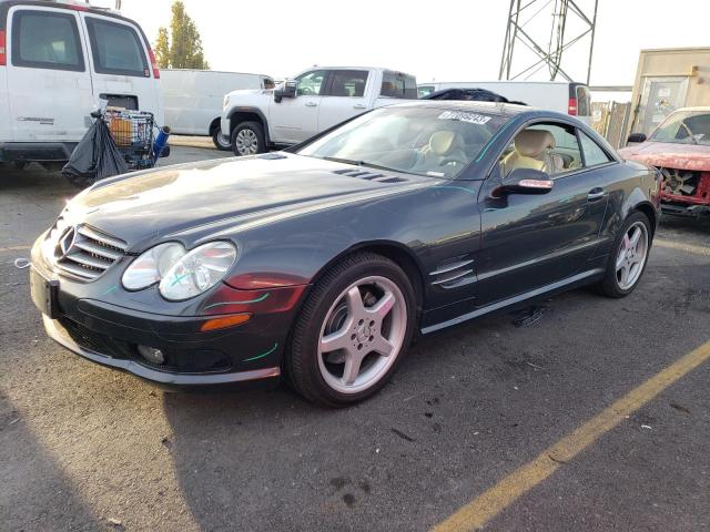 WDBSK75F43F011981 - 2003 MERCEDES-BENZ SL 500R GRAY photo 1