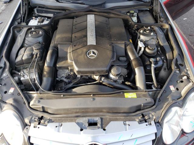 WDBSK75F43F011981 - 2003 MERCEDES-BENZ SL 500R GRAY photo 11