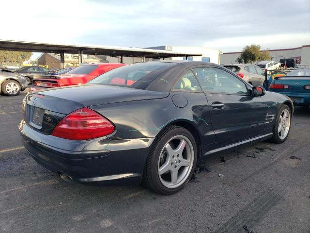 WDBSK75F43F011981 - 2003 MERCEDES-BENZ SL 500R GRAY photo 3