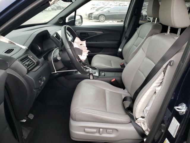 5FNYF8H58NB018819 - 2022 HONDA PASSPORT EXL أزرق صورة 7