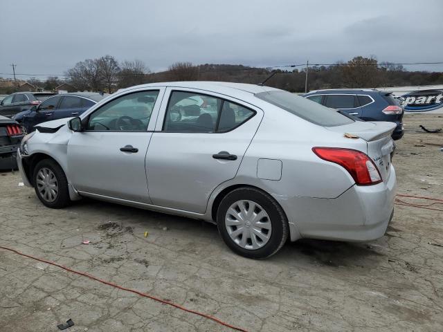 3N1CN7AP0HL890973 - 2017 NISSAN VERSA S SILVER photo 2