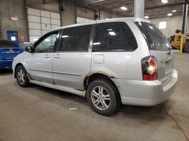 JM3LW28A240529239 - 2004 MAZDA MPV WAGON SILVER photo 2