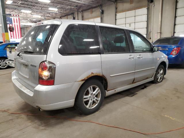 JM3LW28A240529239 - 2004 MAZDA MPV WAGON SILVER photo 3