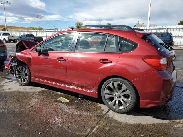 JF1GPAL62E8226118 - 2014 SUBARU IMPREZA SPORT PREMIUM BURGUNDY photo 2