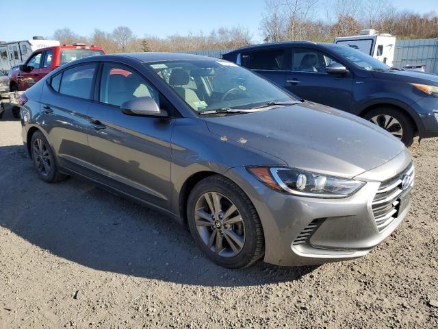 5NPD84LF1JH247470 - 2018 HYUNDAI ELANTRA SEL GRAY photo 4