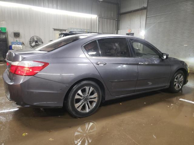 1HGCR2F36EA157650 - 2014 HONDA ACCORD LX GRAY photo 3